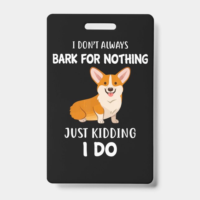 Corgi Badge (Front)