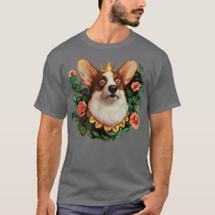 Corgi Baroque Dog Owner Pembroke Welsh Corgi Funny T-Shirt