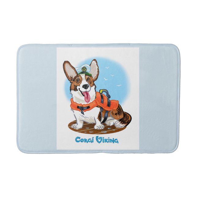 Corgi Bathmat , very soft . (Front)