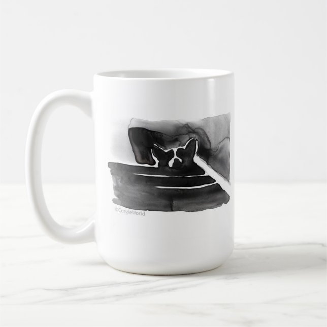 Corgi Beatitudes #3 Mug (Left)