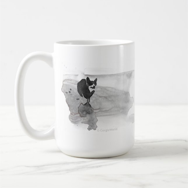 Corgi Beatitudes #5 Mug (Left)