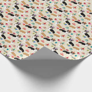 Corgi Birthday Dogs Wrapping Paper
