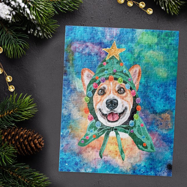 Corgi Breed Dog Christmas Jigsaw Puzzle (Creator Uploaded)