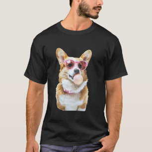 Corgi Bubble Gum T-Shirt