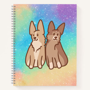 Corgi Buddies Notebook