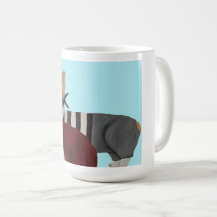 Corgi Burglar Mug