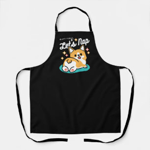 Corgi Butt and Nap Vibes – Cute Sleeping Dog Apron