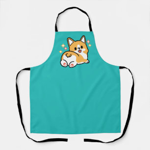 Corgi Butt and Nap Vibes – Cute Sleeping Dog Apron
