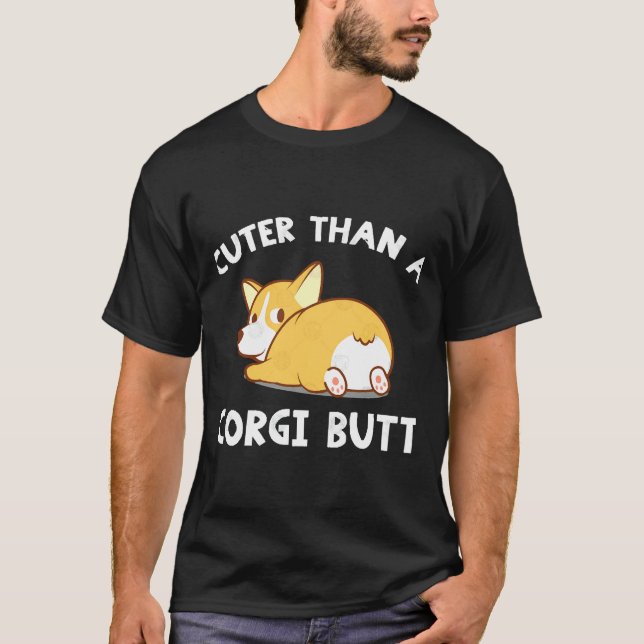 Corgi Butt       T-Shirt (Front)