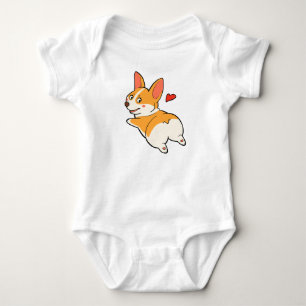 Corgi Butts Baby Bodysuit
