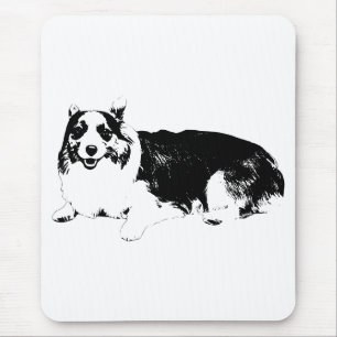 Corgi Calm For Focus Mouse Pad