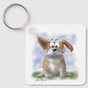 Corgi Cartoon Keychain