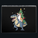 Corgi Christmas Dinosaur Tree Rex Holiday Xmas  Calendar<br><div class="desc">Corgi Christmas Dinosaur Tree Rex Holiday Xmas Gift</div>