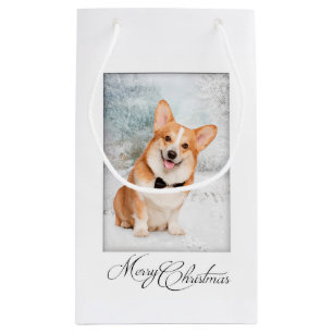 Corgi Christmas Gift Bag