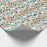 corgi christmas paper xmas gift wrap<br><div class="desc">"dog" "cute dog"  "wrapping paper" "christmas wrapping paper" "christmas wrap" "christmas gift wrap" "dog christmas" "christmas dogs"  "corgi" "corgi wrapping paper" "corgi christmas" "peppermint stick" "santa paws"</div>