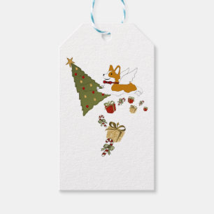Corgi Christmas - Santa Paws Gift Tags