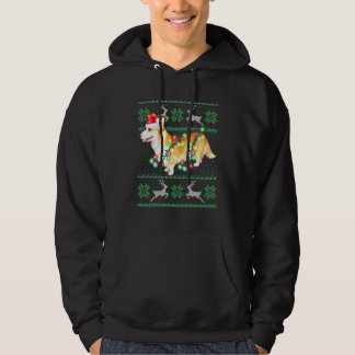 Corgi Christmas Sweater Dog Lights Xmas