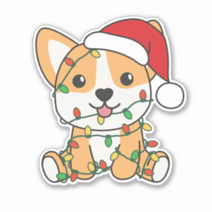 Corgi Christmas Winter Animals Dog