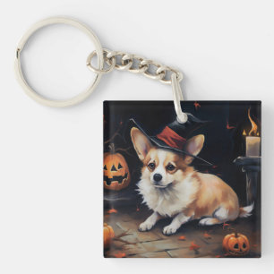 Corgi Citrouille Halloween effroi