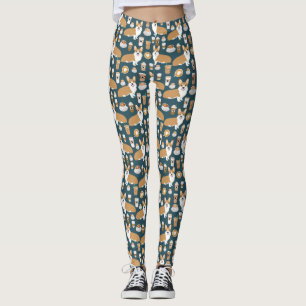 Corgi Coffee - Leggings