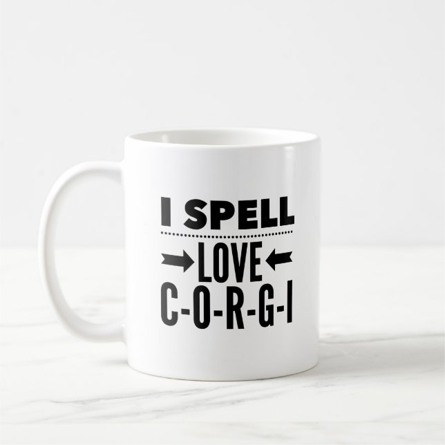 Corgi Coffee Mug (Left)