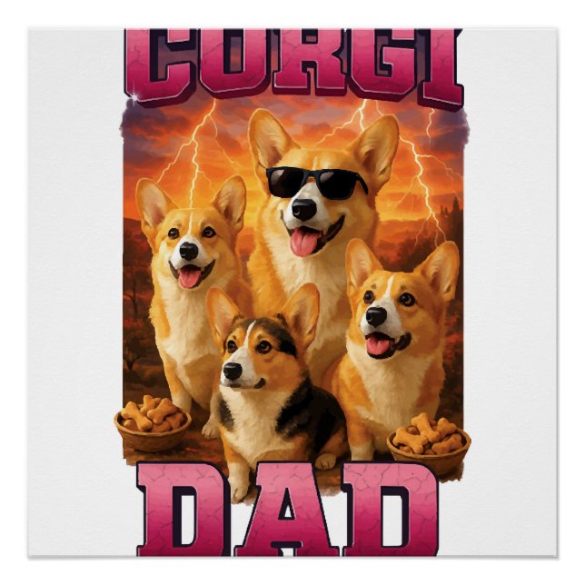 Corgi Copy Copy Copy Poster (Front)