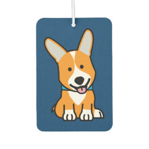 Corgi Corgis dog puppy doggy happy Pembroke Welsh Air Freshener