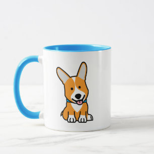 Corgi Corgis dog puppy doggy happy Pembroke Welsh Mug