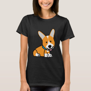 Corgi Corgis dog puppy doggy happy Pembroke Welsh T-Shirt