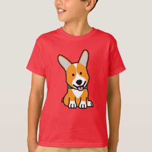 Corgi Corgis dog puppy doggy happy Pembroke Welsh T-Shirt