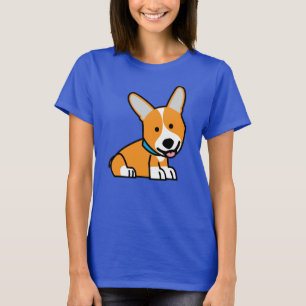 Corgi Corgis dog puppy doggy happy Pembroke Welsh T-Shirt
