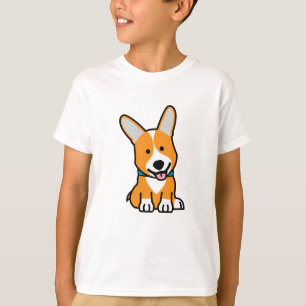 Corgi Corgis dog puppy doggy happy Pembroke Welsh T-Shirt