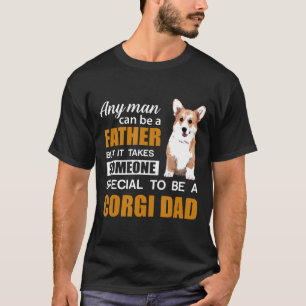 Corgi Dad Dog Fathers Day T-Shirt