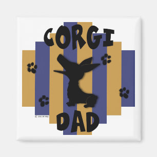 Corgi Dad Magnet