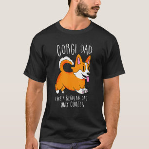 Corgi Dad Puppy T-Shirt
