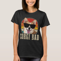 Corgi Dad Vintage Sunglasses Funny Corgi Dog Owner