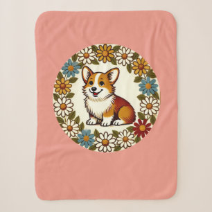 Corgi Daisy                                        Sherpa Blanket