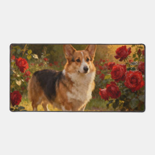 Corgi dans les Roses V