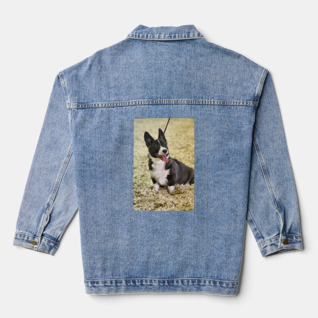 Corgi Denim Jacket (Back)