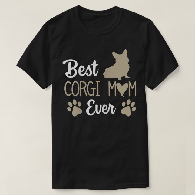 Corgi Dog Animal Pet Lover  T-Shirt (Design Front)