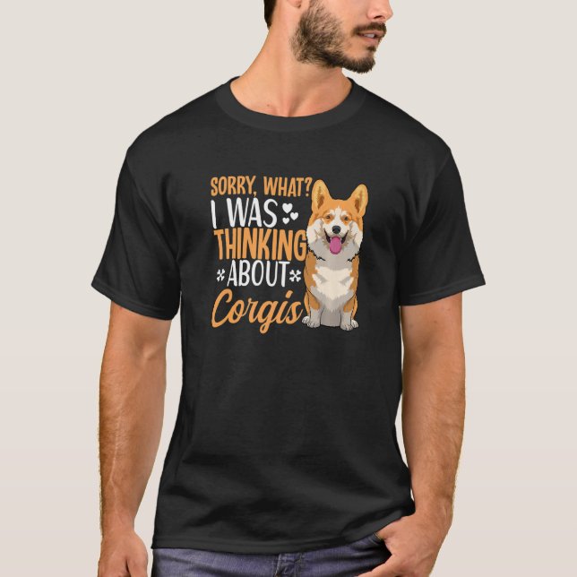 Corgi Dog Apparel For Corgi Dog Owner   T-Shirt (Front)
