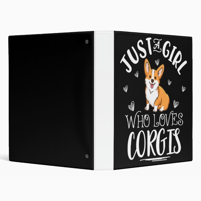 Corgi Dog Binder (Background)