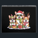 Corgi Dog Christmas Mom Dog Lover Holiday Gift Calendar<br><div class="desc">Corgi Dog Christmas Mom Dog Lover Holiday Gift</div>
