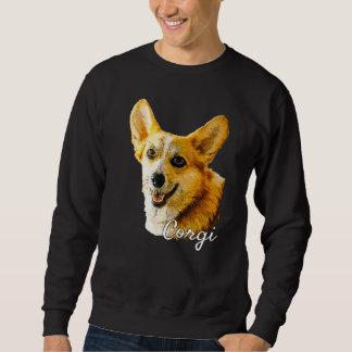 Corgi Dog Cute Corgy Puppy Owner Sweatshirt