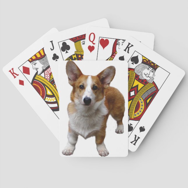 Corgi Dog Deck de cartes de jeu (dos)