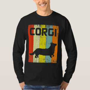 Corgi Dog Fun S Disco Retro I Dogs T-Shirt