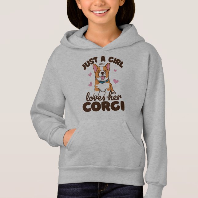 Corgi Dog Girls Saying (Front)