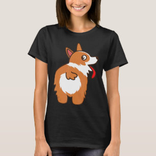 Corgi Dog Heart Butt Cool Love A Dog Buff Tee