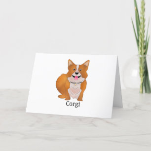 Corgi Dog l Holiday Card