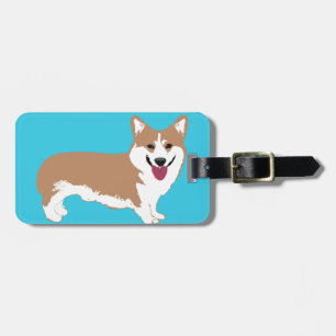 Corgi Dog Luggage Tag